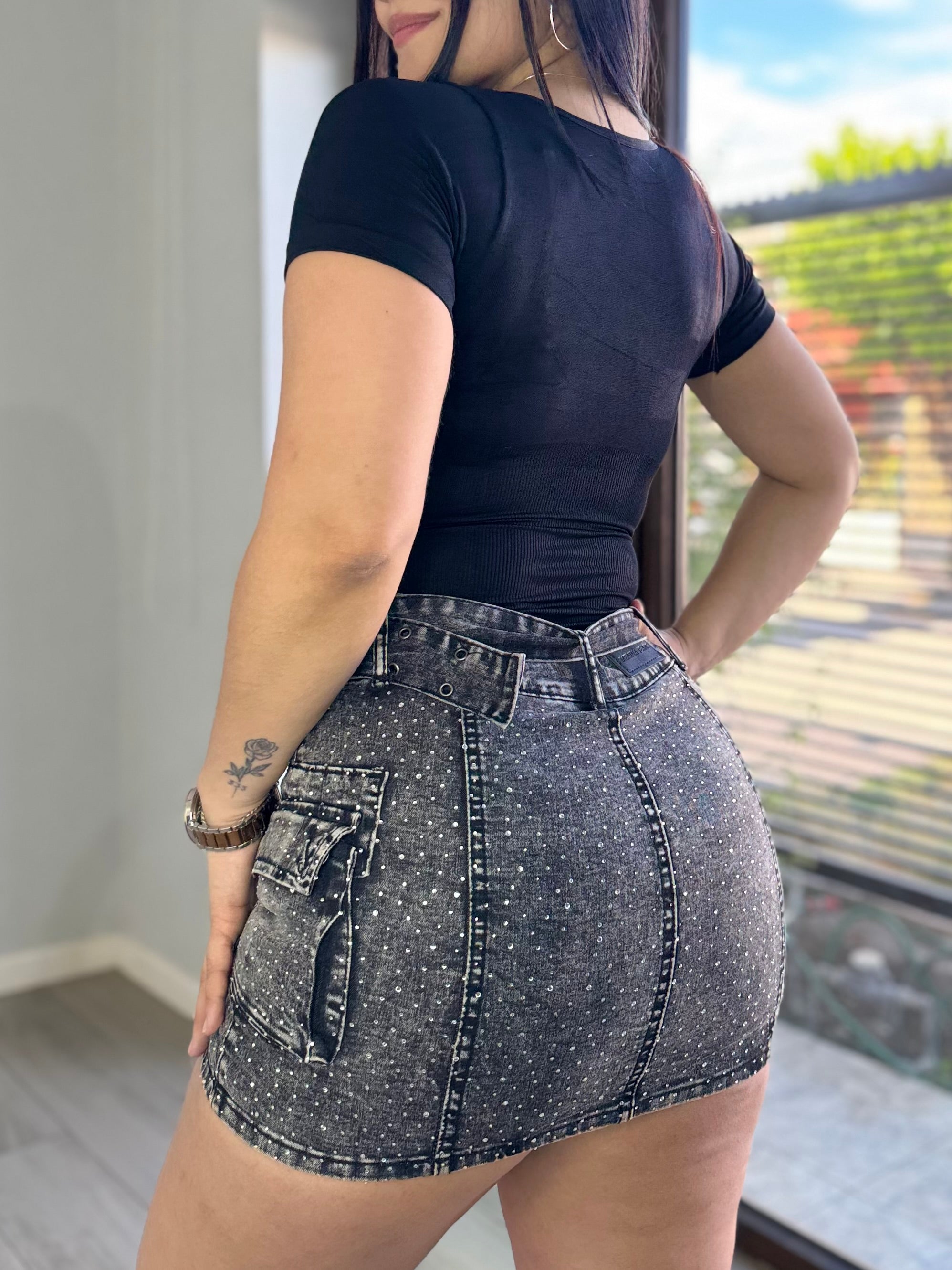 FALDA DIAMANTE