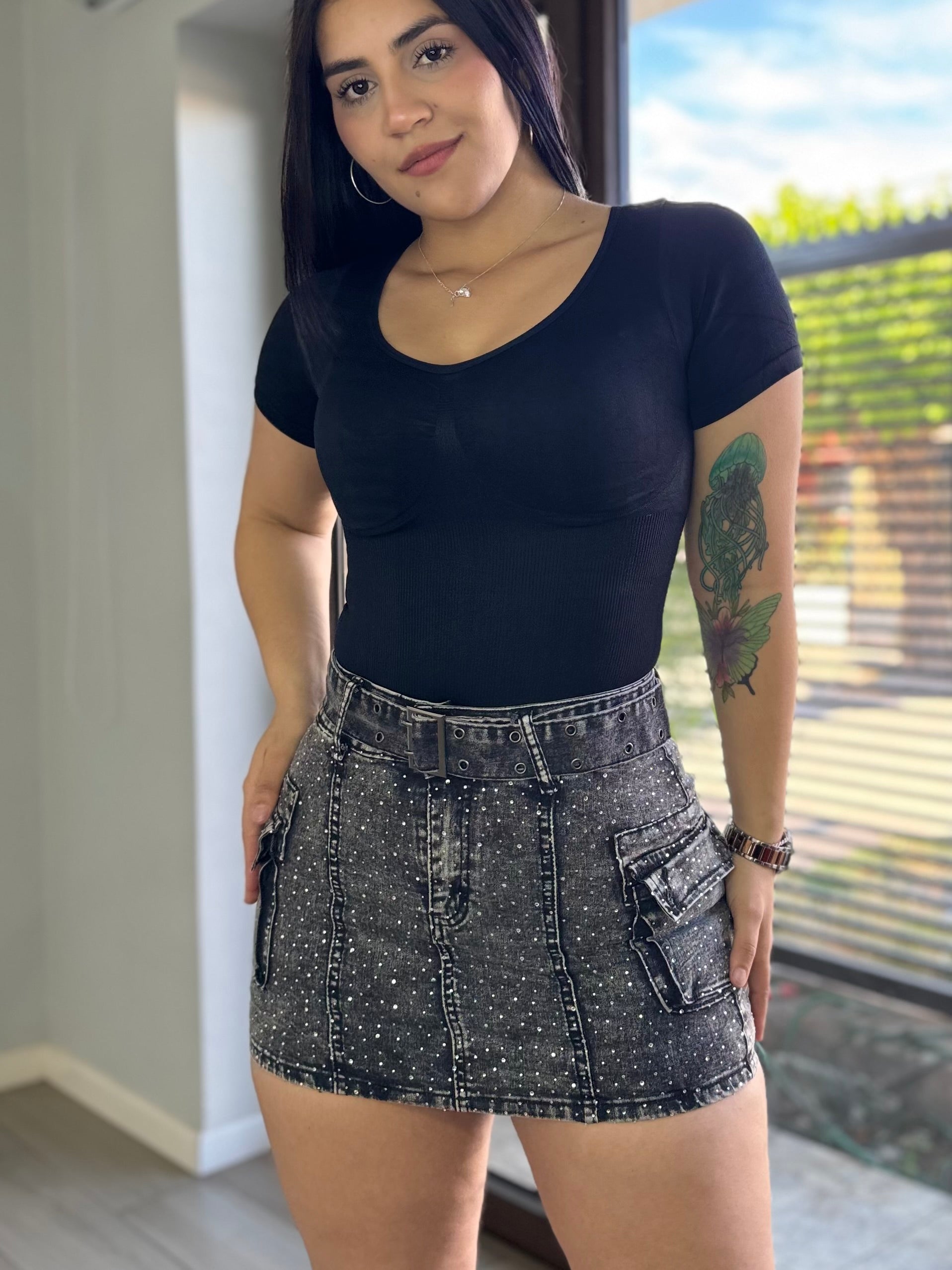 FALDA DIAMANTE